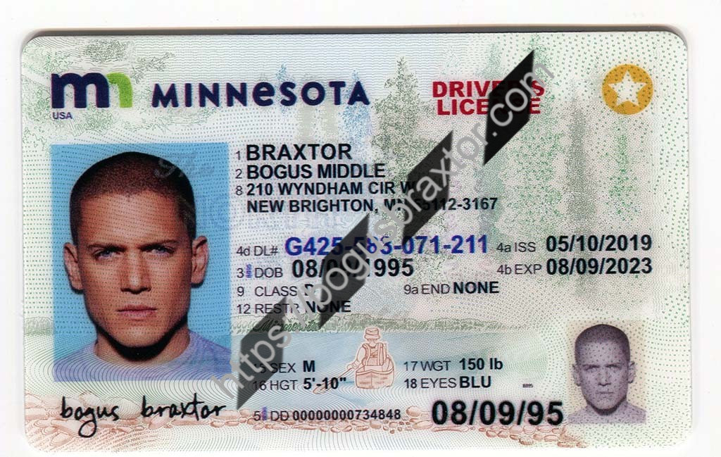 Minnesota Fake ID Bogusbraxtor