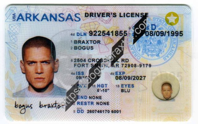 Bogus Braxtor Fake ID - Scannable Fake ID Cards