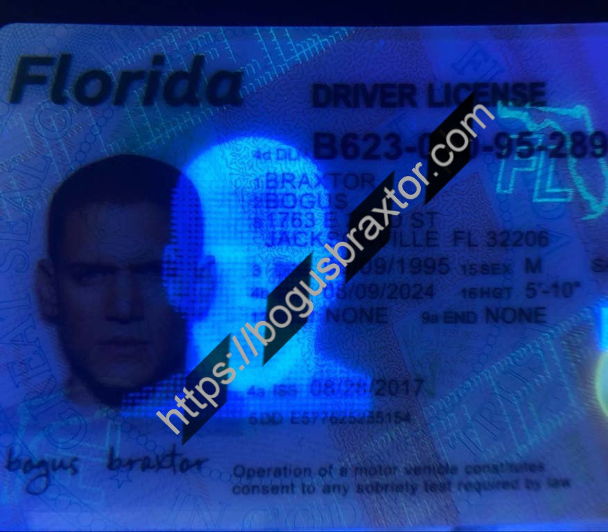 Florida Fake ID Bogusbraxtor