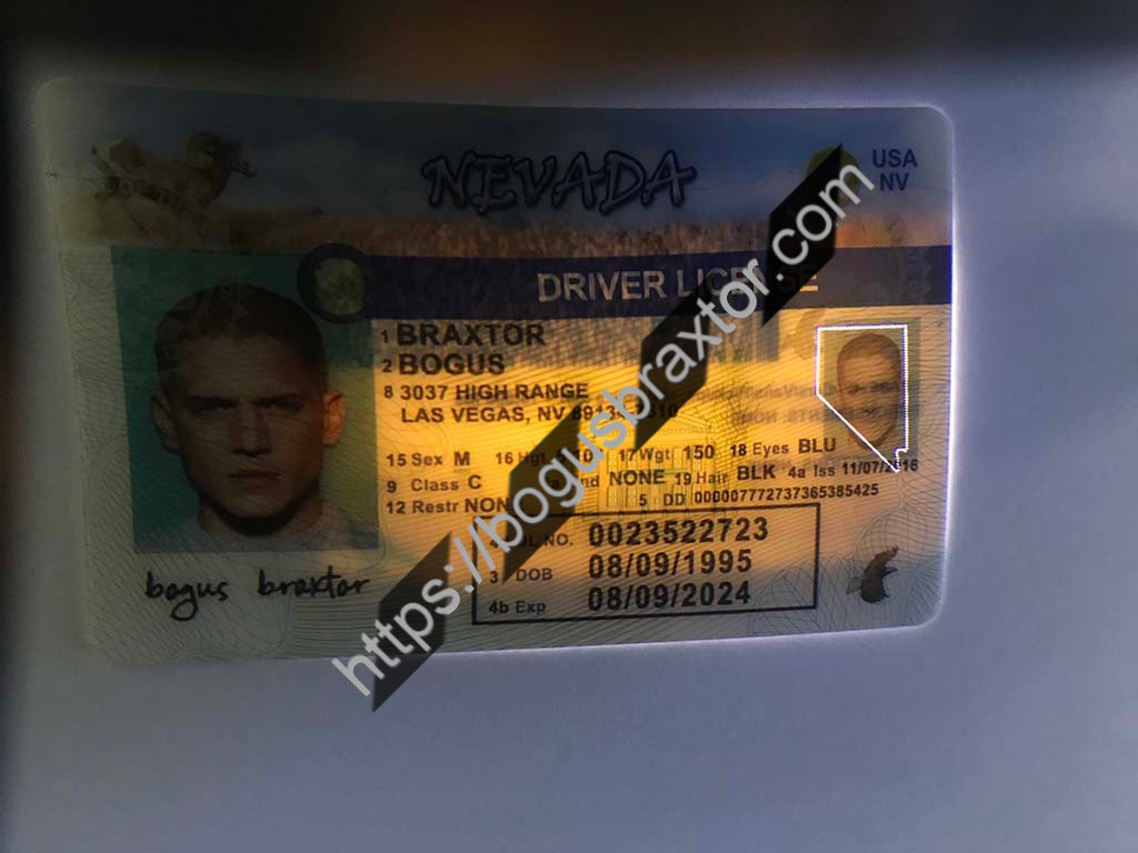 Nevada Fake ID Bogusbraxtor