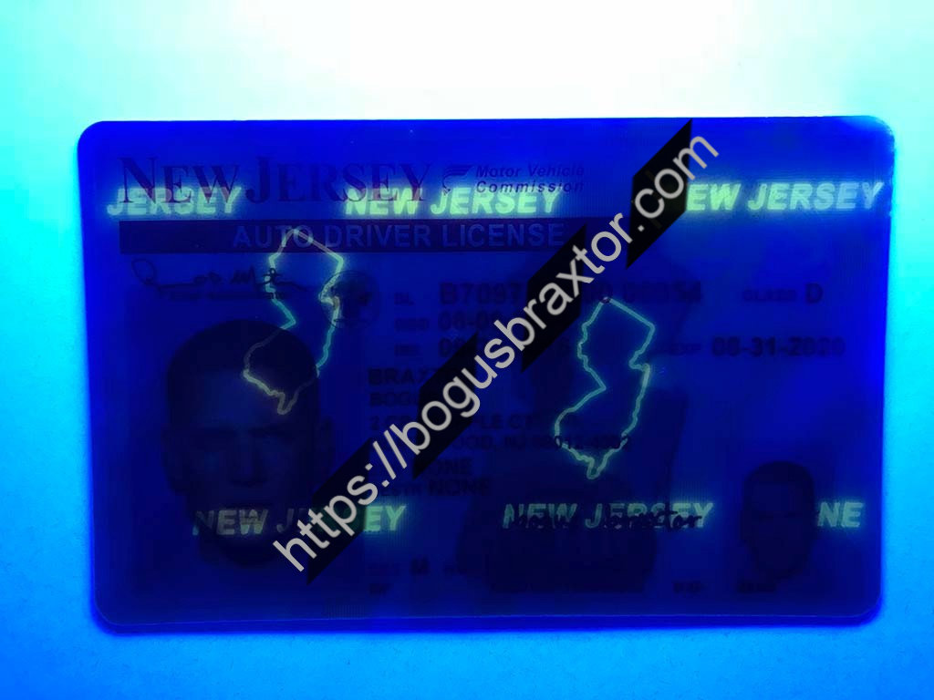 New Jersey Fake ID Bogusbraxtor
